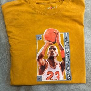 Jordan Mustard Yellow Tee